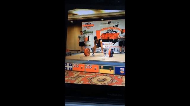 CPU Nationals 270x1 Deadlift смотреть онлайн