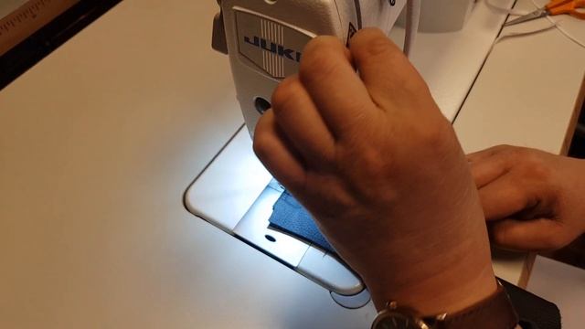 JUKI DDL-7000A-7 szycie Jeansu i skórki (test ) смотреть онлайн
