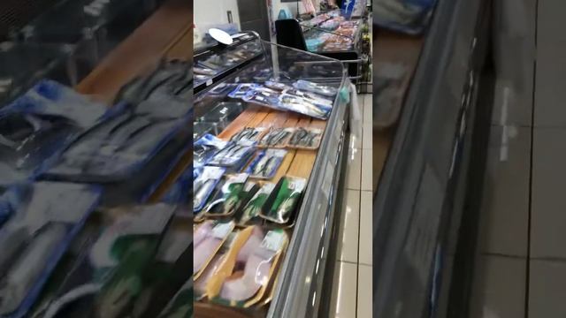 Япония супермаркет...свежая рыба, сашими смотреть онлайн