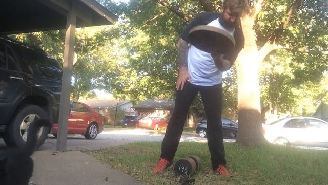 8.25.19 Plate Curl 20 Kg For 2 Reps Adam Glass Wrist Strength Arm Lifting Practice