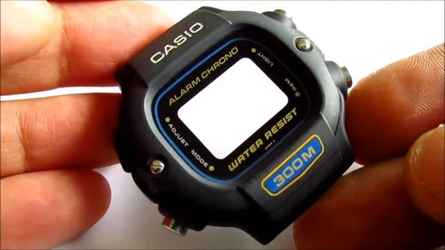 Casio DW 340 300M Diver Wristwatch Case Part смотреть онлайн