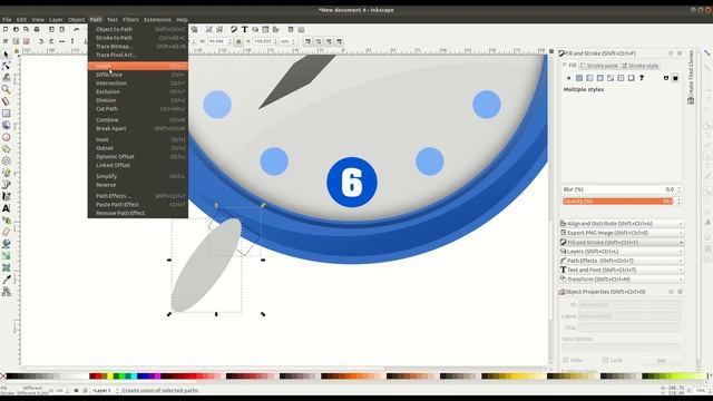Inkscape Speed Art: Alarm Clock смотреть онлайн