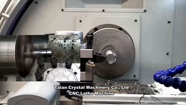 CNC Lathe Machine Processing Video смотреть онлайн
