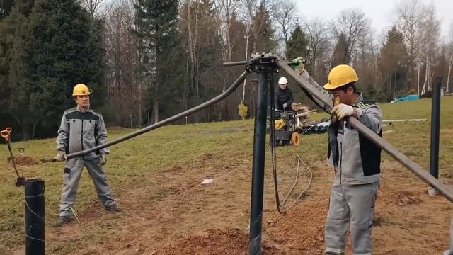 Производство винтовых свай, реализация винтовых свай, установка винтовых свай.