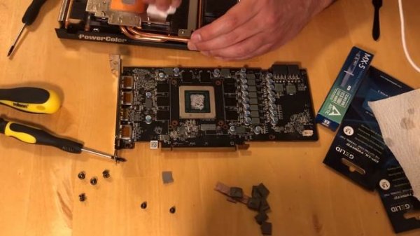 Replacing Thermal Pads on PowerColor 5700 XT!