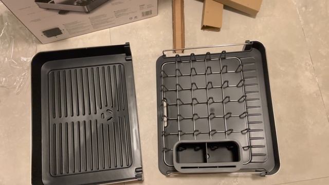 Unboxing Joseph Joseph Extend Steel Expandable dish rack with draining spout #2 смотреть онлайн