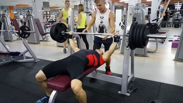 Bench Press 120 kg x 7 (BW 74 kg) смотреть онлайн