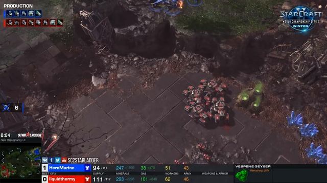 2019 WCS Winter EU - Ro16 Group B Match 2: uThermal (T) vs HeroMarine (T) смотреть онлайн
