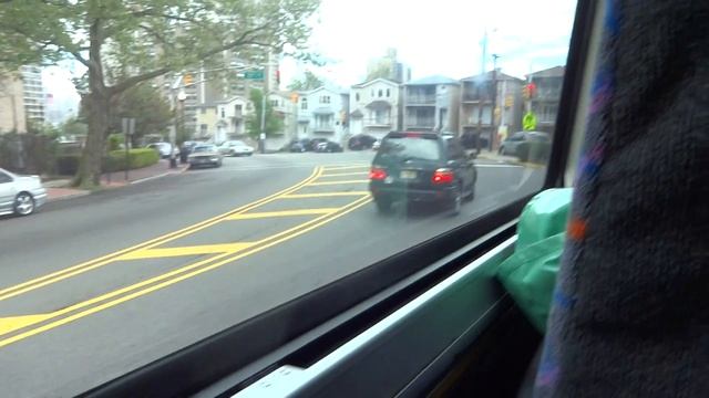 NJT MCI D4000 #7838 on the 166 to New York Local via Boulevard East (Inside) in HD смотреть онлайн