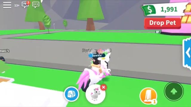 Taking my Neon Uni to the coffee shop!!(Adopt me) смотреть онлайн