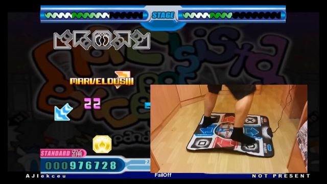 [StepMania - AJIekceu] PXNDX ... or why 16lv'er don't playing Pump with DDR controller at home смотреть онлайн