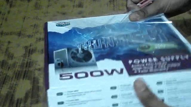 Unboxing Cooler Master 500 SMPS - Power Supply