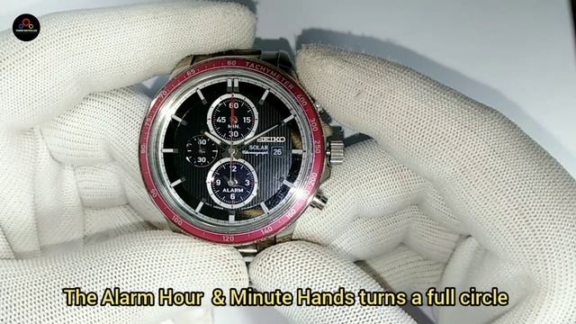 Seiko V172-0AY0 Solar how to set time, alarm, chronograph, date with review | TrendWatchLab | Seiko смотреть онлайн