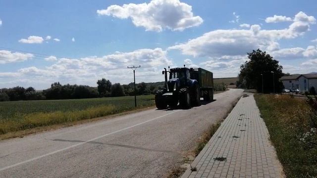 Žatva 2022 / Repka Olejná / John Deere T660 / New Holland CX8080 / Massey Ferguson 7274 / Tatra смотреть онлайн