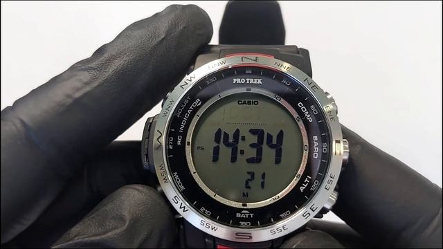 CASIO PRO TREK PRW-35 смотреть онлайн