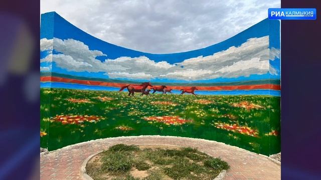 В селах Малые Дербеты и Приютное благоустроены общественные территории