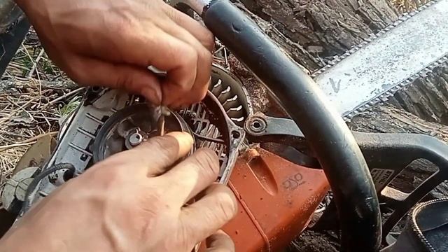 #how to #ms381 #start kick || stihl #chainsaw repair смотреть онлайн