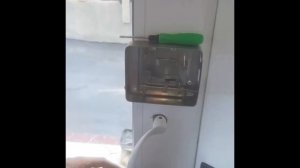 Разборка и сборка электро-механического накладного замка