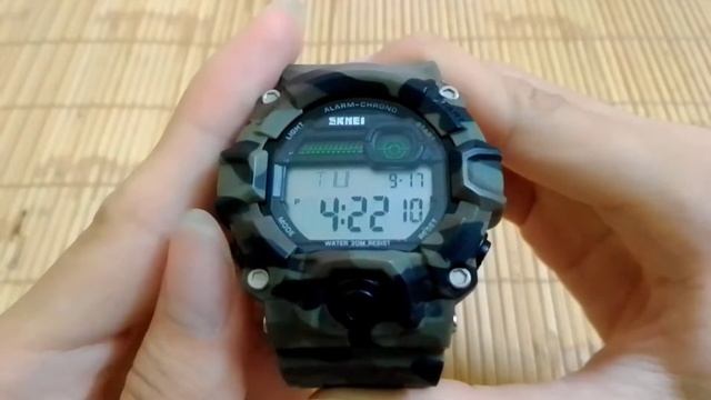 Skmei 1197 Sport watch - Overview смотреть онлайн