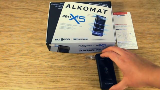 Alkomat PRO-X-5 marki AlcoFind смотреть онлайн