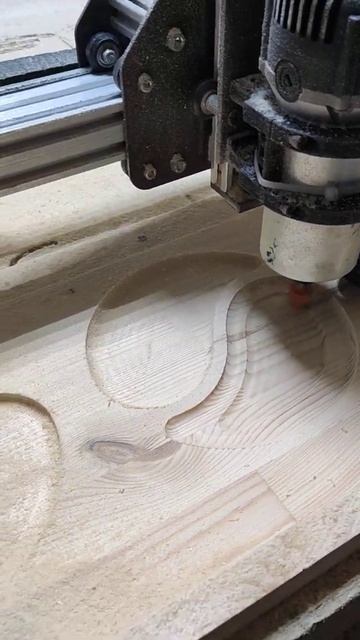 чпу фрезеровка. Инь-Янь. выборка . #столяр #столярка #чпу #фрейзер #фрезерныйстанок #wood #крас #то смотреть онлайн