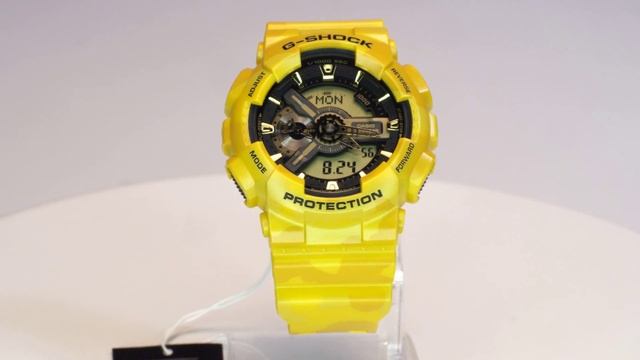 Casio G-shock GA-110CM-9ADR Watch Overview and Main Features смотреть онлайн