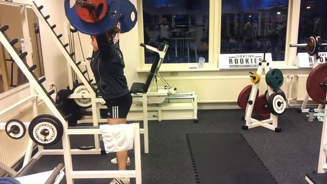 Sanne 5 x 70 kg / 154 lbs BTN Jerk смотреть онлайн