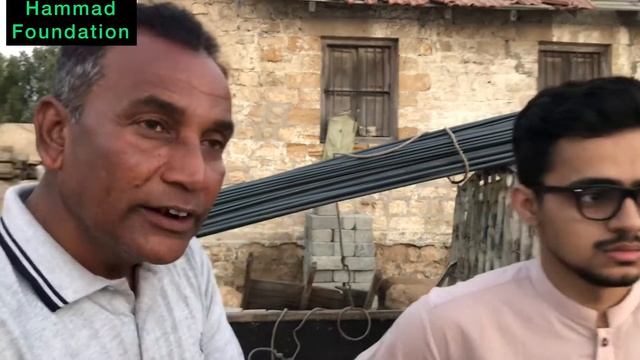 15000 People In Danger | Hammad Foundation Donated 1000 KG STEEL & 100 BAGS CEMENT | Baba Island смотреть онлайн