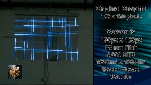 ICE Digital LED Glass Panel Description and Example