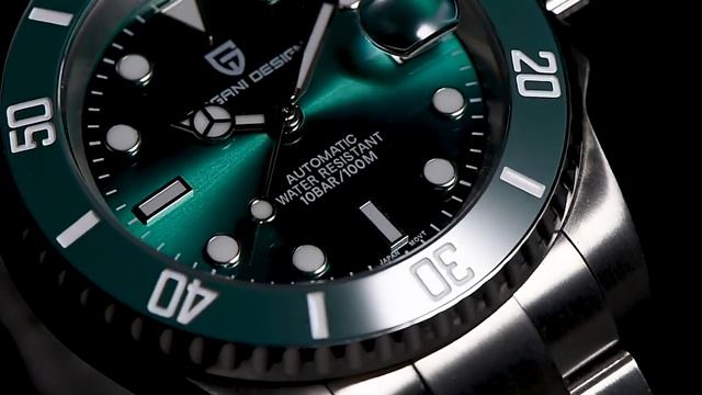 Pagani Design™ PD 1639 Submariner смотреть онлайн
