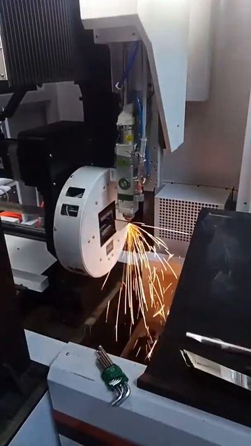 Stainless Steel Tube cut by ACME Tube Pipe Laser Cutting Machine смотреть онлайн