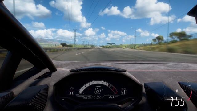 POV: 630 HP Lamborghini Huracan Tecnica Highway Run | Steering Wheel Gameplay | Forza Horizon 5