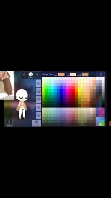 делаю одежду в гача клуб с фото 1 часть. делать 2 часть? #рекомендации смотреть онлайн