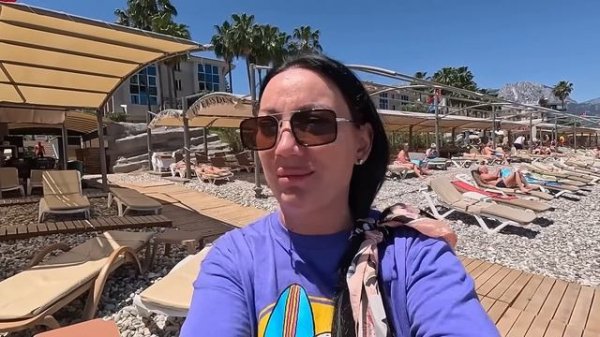 Турция 2024. Как ЗДЕСЬ СЕЙЧАС⁉️МОРЕ и ПЛЯЖ ПОГОДА в Кемере. Ambassador Plaza 4*. Кемер сейчас. Кеме