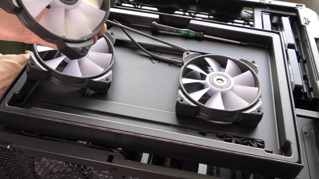 Очередное обслуживание компьютера в корпусе «LIAN LI Lancool III»