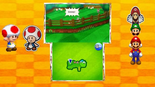 Mario & Luigi Paper Jam but I pay the Premium Toad Location Plan to rescue Paper Toads смотреть онлайн