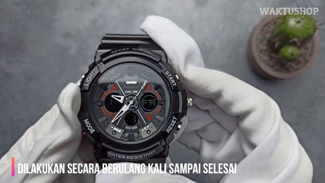 SKMEI 0966 - Review & Setting Jam Tangan Pria Dual Time Fashion (Waktushop Indonesia) смотреть онлайн