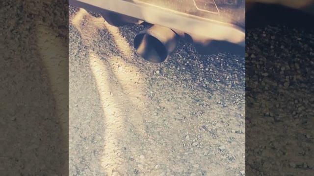 Diesel cat back exhaust sound on a Citoren DS3 Sport. смотреть онлайн