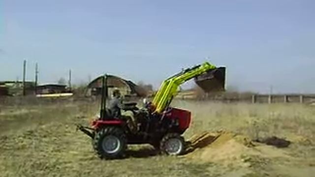 Погрузчик на мтз 311, 320.4 (без кабины) смотреть онлайн