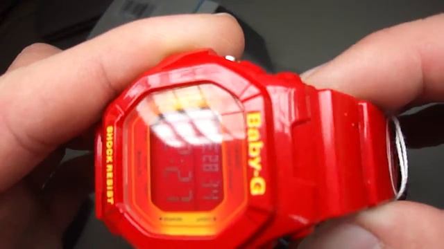 Casio Baby G BG 5600 SA 4ER Unboxing by TheDoktor210884 смотреть онлайн