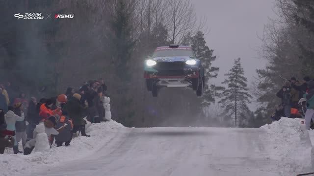 Обзорный репортаж 2 этапа чемпионата России по ралли "Карелия 2025". смотреть онлайн