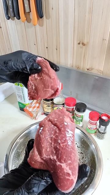 You got to try this marinade on top sirloin #shorts смотреть онлайн