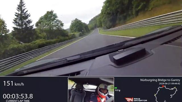 Nordschleife Cayman GT4 - BTG 7:48 - Pistenclub 21.06.2024 смотреть онлайн