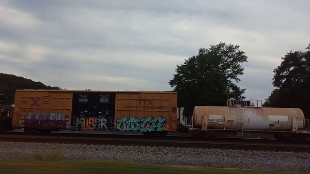 NS 4071 Leads A Manifest Through Lindale (8/1/23) смотреть онлайн