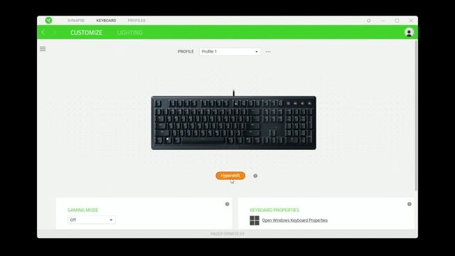 Razer Ornata V3 Keyboard  - Synapse Software Review