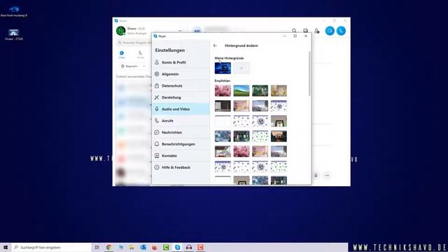 Skype Hintergrund ändern | Skype Video Hintergrund ✅ Tutorial смотреть онлайн