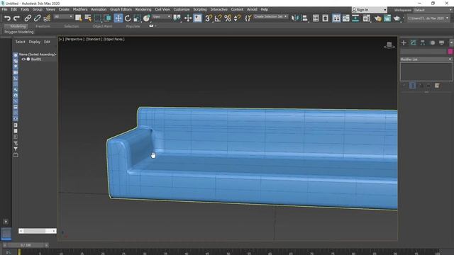 3DS MAX MODEL SOFA смотреть онлайн