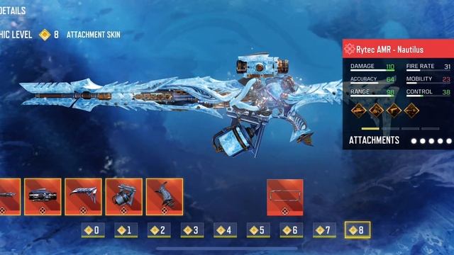 Call of duty mobile The Rytec AMR Nautilus Theme Song Mythic level 7-8 смотреть онлайн
