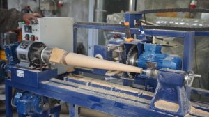 Токарно-фрезерный станок с копиром  ТФС-1550М. Фрезерная обработка деталей.