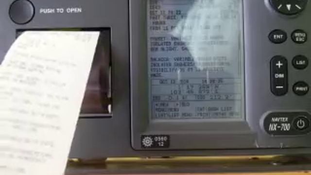 FURUNO NAVTEX Receiver